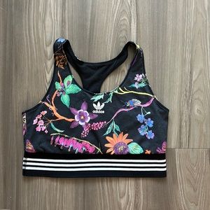 Adidas reversible soft sports bra size large used